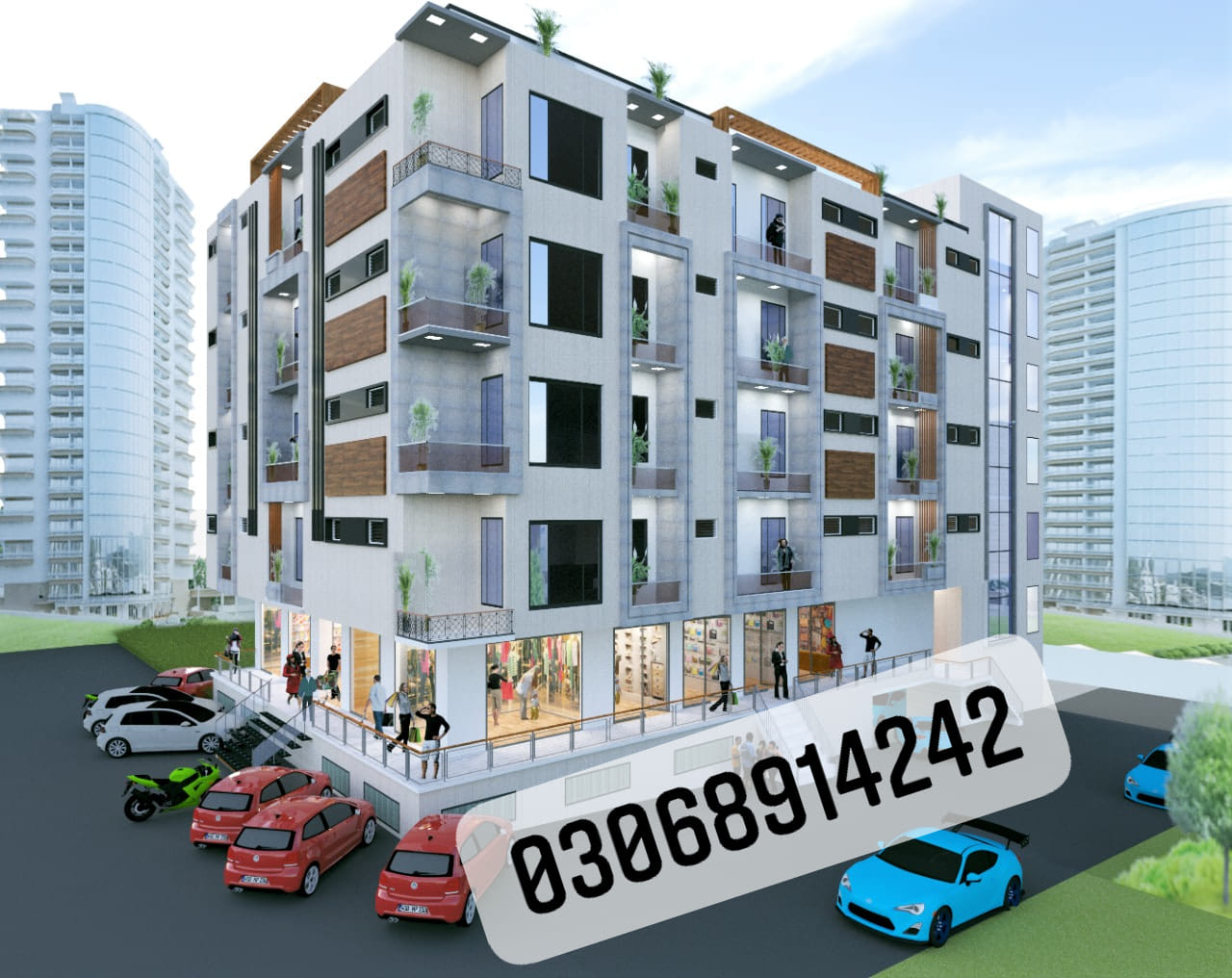 design project plaza in Rawalpindi H 13 55x100